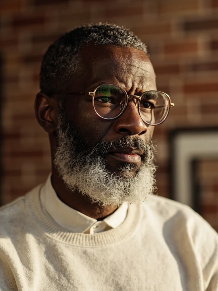Marcus Reed, founder, photographed at his barbershop